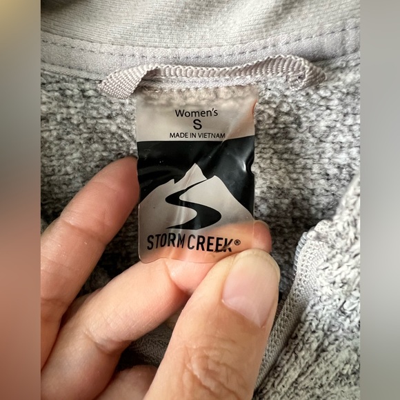 Storm Creek Overachiever Full Zip Sweatshirt Jacket with Keystone Logo Size S - Picture 7 of 8